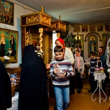 Рождество 2016 год Свято-Елисаветинский монастырь Запорожская область, Ореховский район, пгт Камышеваха