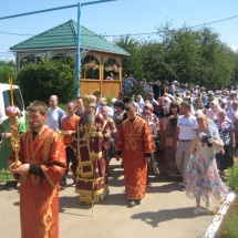 Храмовый праздник 18.07.15 года Свято-Елисаветинский монастырь Украина, Запорожская область, Ореховский район, пгт Камышева